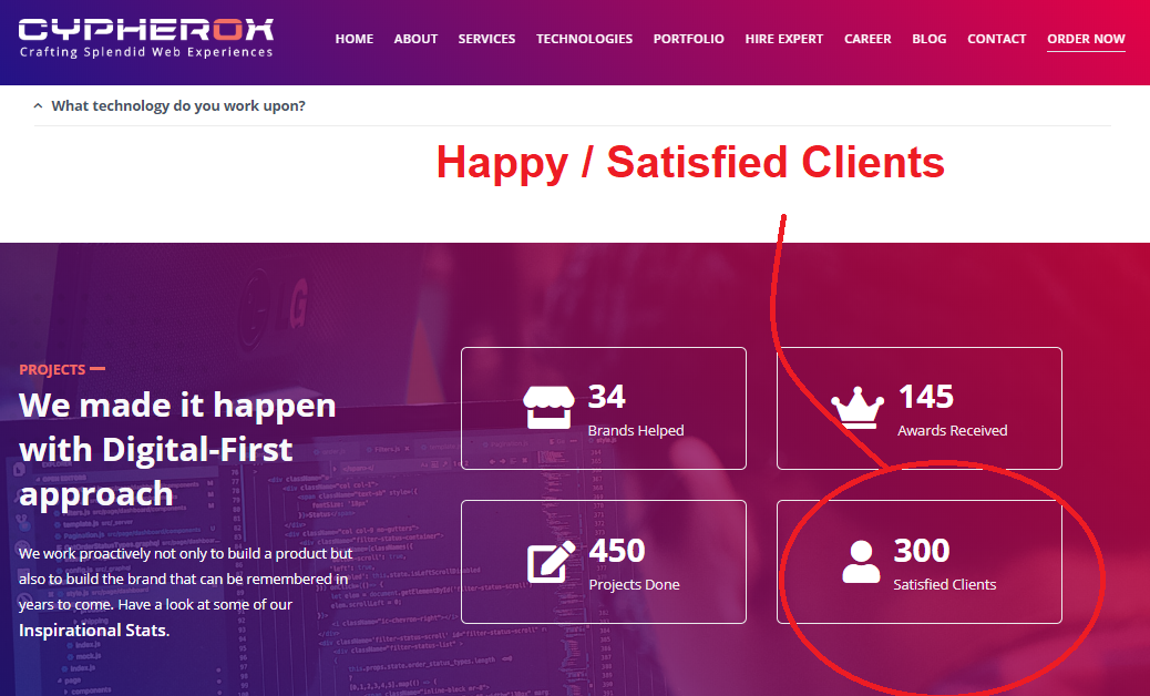 Satisfied Client - Cypherox