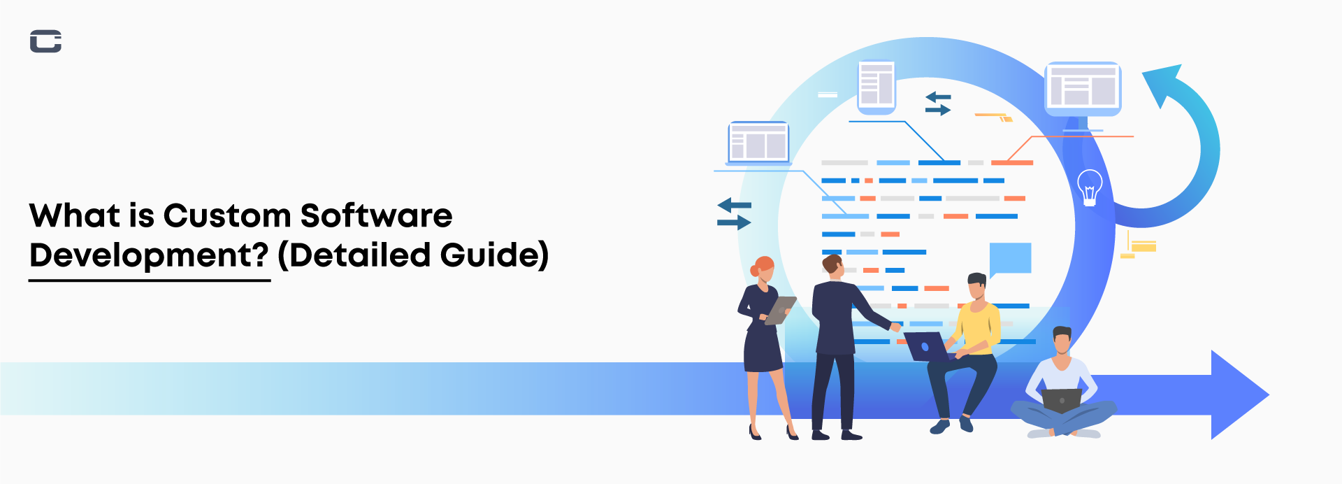 What is Custom Software Development (Detailed Guide)