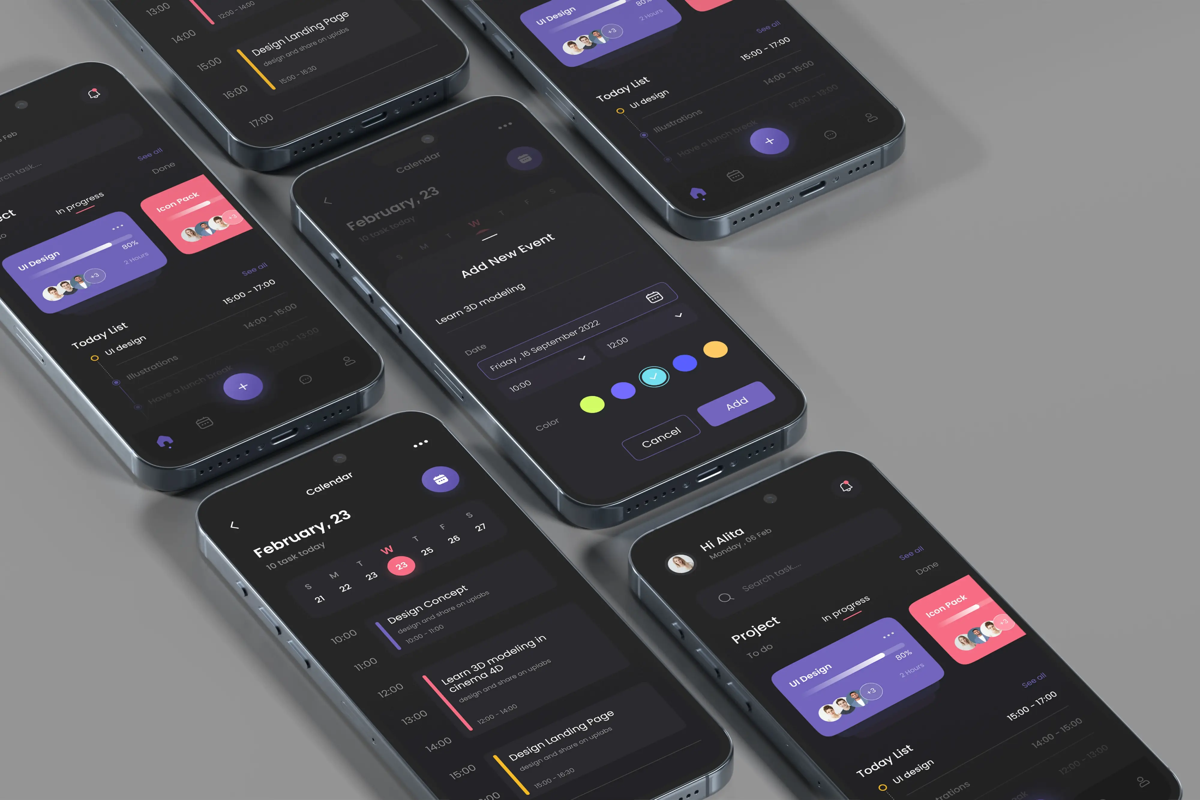 Appura Mobile App Screens