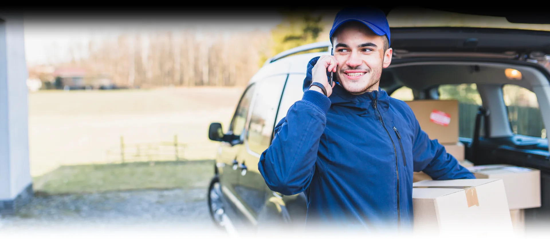 B2C logistics and delivery app  