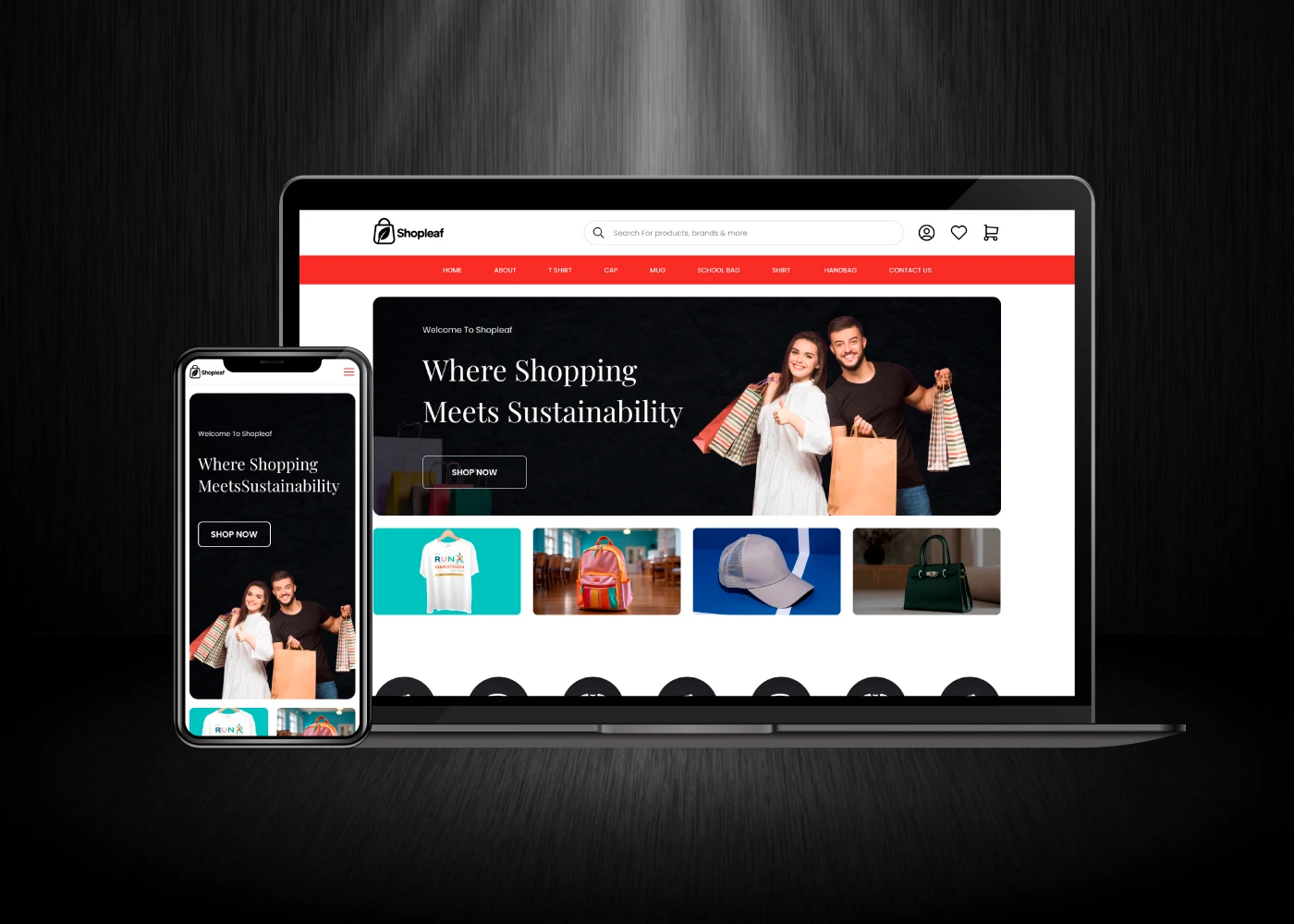 Shopleaf Shopify Store