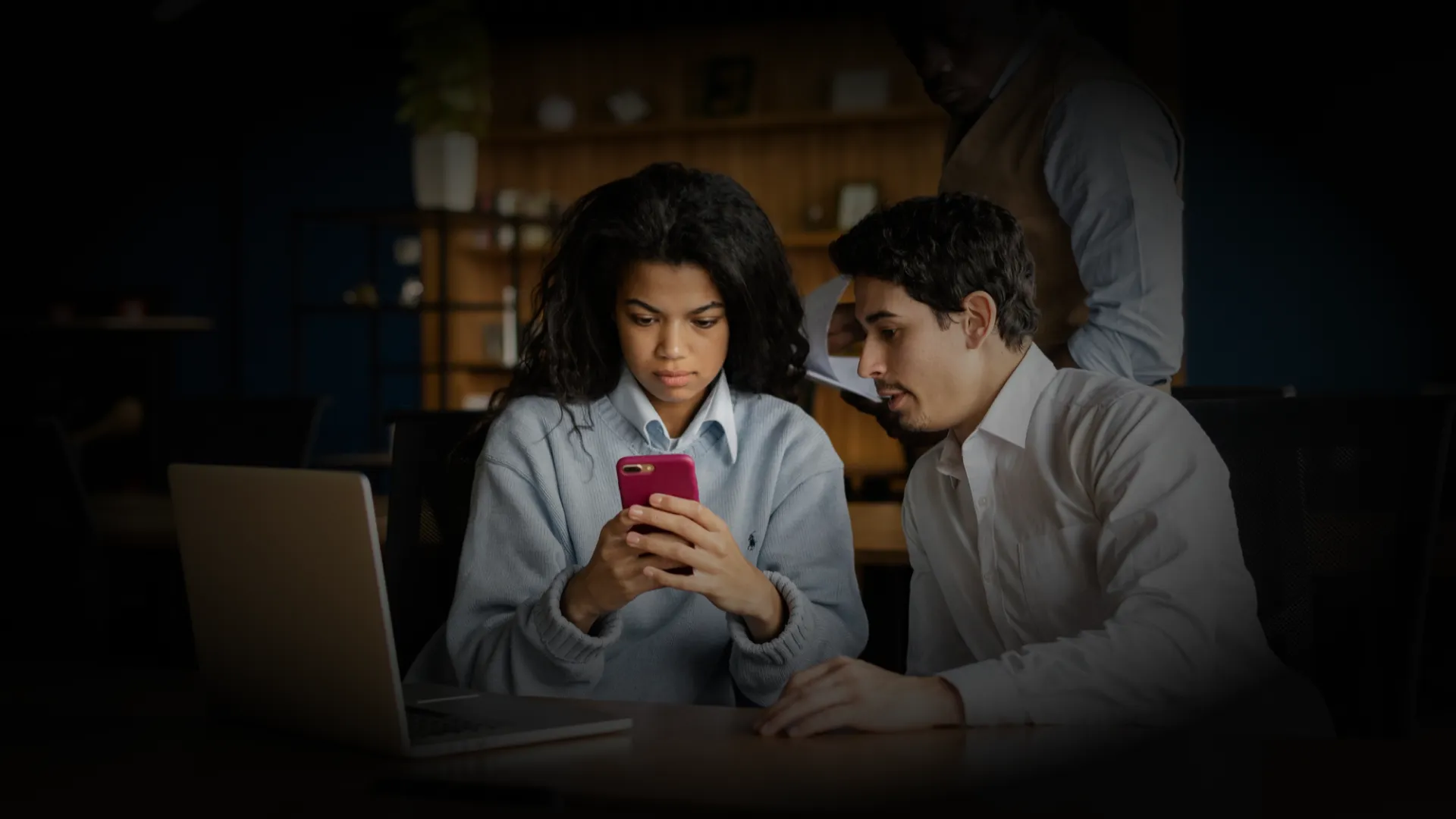 Tech developer optimizing mobile app performance and speed