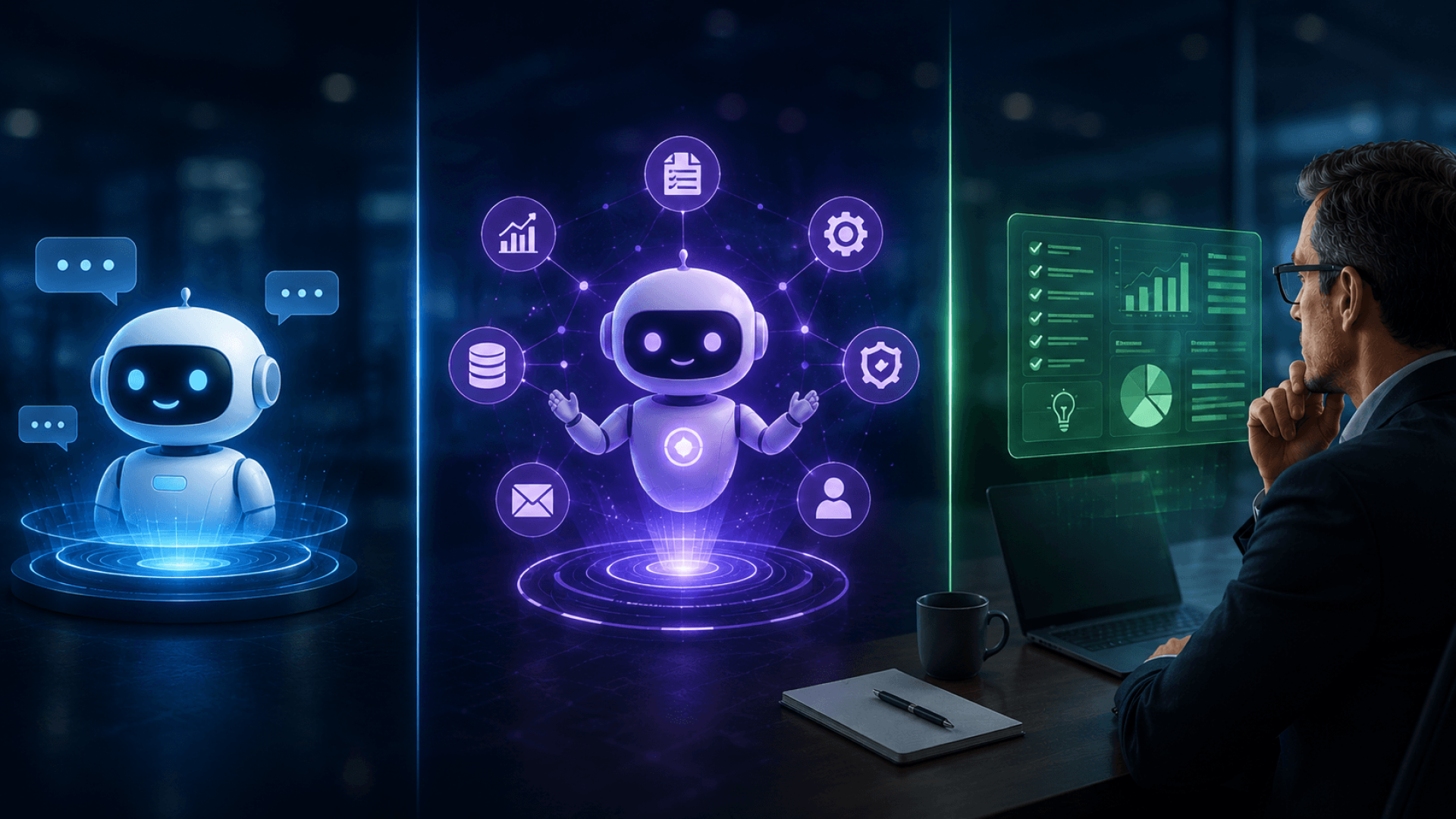 AI Agents vs Chatbots vs Copilots: The Distinction That Changes Your AI Strategy