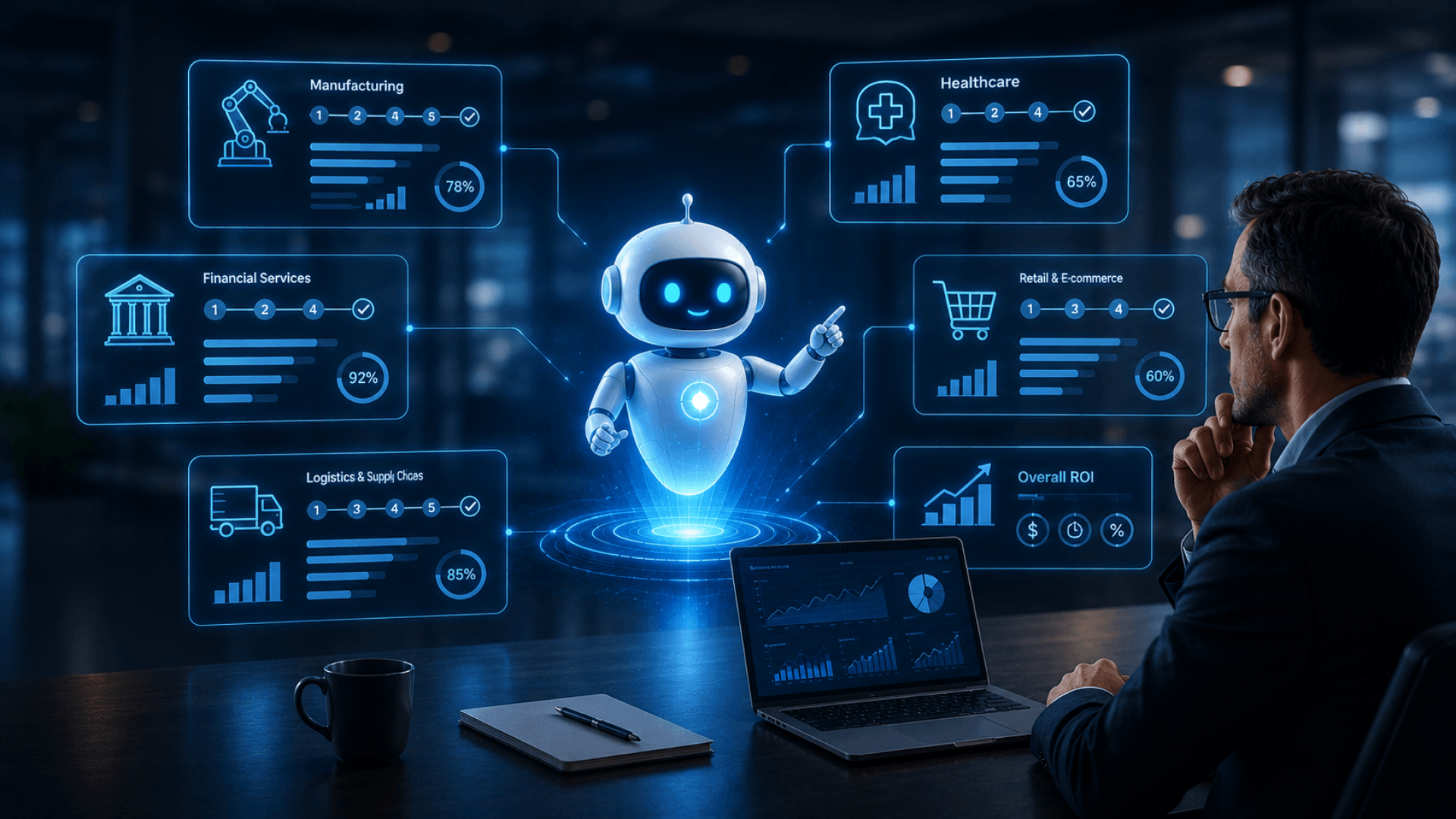 AI Agent Implementation Benchmarks by Industry: Timelines, Architecture, and ROI (2026)