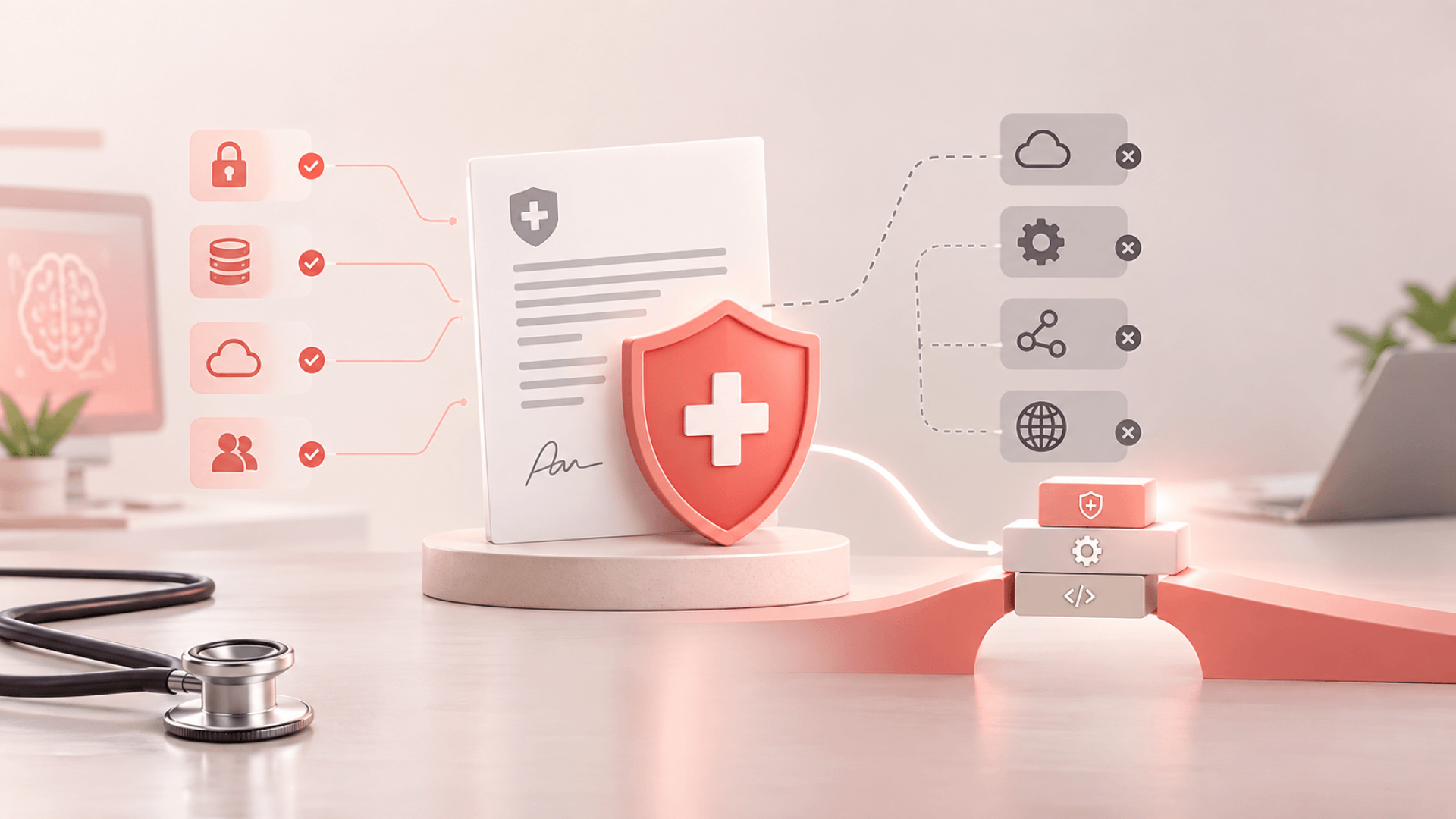 HIPAA-Compliant Generative AI: What a BAA Covers, What It Doesn't, and How to Build Around the Gap