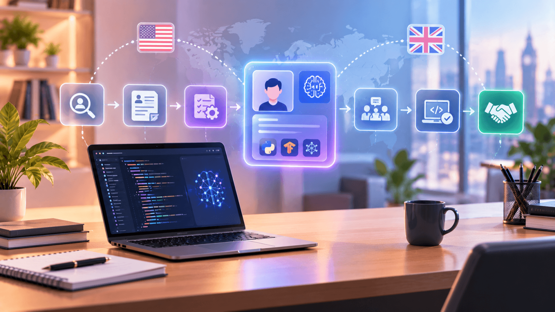 How to Hire an ML Developer: 9 Steps for US and UK Companies
